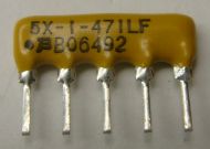 470R SIL 4 Buss Resistor