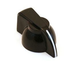 Knob Black Chicken Head T36