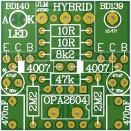 Hybrid Opamp PCB