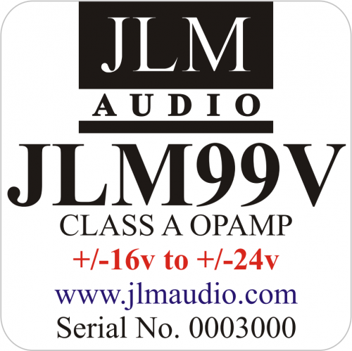 JLM99v Opamp +/-16v to +/-24v