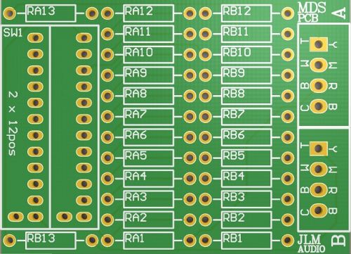 MICRO DUAL SWITCH POT PCB