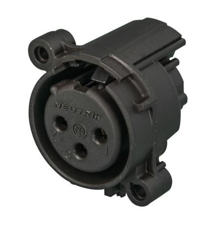 XLR Female Neutrik A series Horizontal